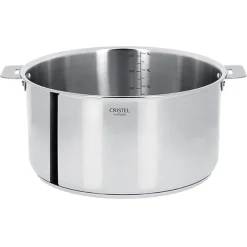 Casserole inox Casteline sans manche 20 cm Cristel