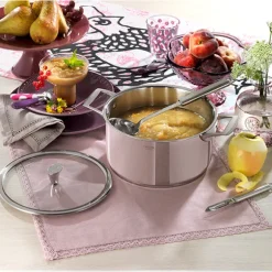Casserole inox Casteline sans manche 20 cm Cristel