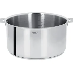 Casserole inox Casteline sans manche 16 cm Cristel