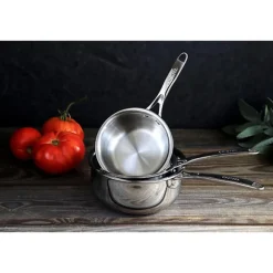 Casserole inox Castel’Pro 10 cm Cristel