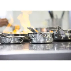 Casserole inox Castel'Pro 16 cm Cristel