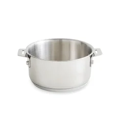 Casserole inox Clips'Inox sans manche 14 cm Mathon