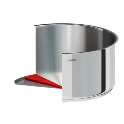 Casserole inox Mutine sans manche 16 cm Cristel