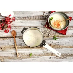 Casserole inox Mutine sans manche 16 cm Cristel