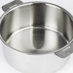 Casserole inox Mutine sans manche 18 cm Cristel