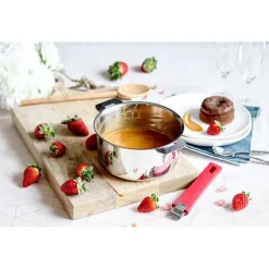 Casserole inox Mutine sans manche 18 cm Cristel