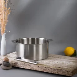 Casserole inox Strate sans manche 20 cm Cristel