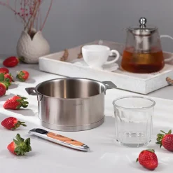 Casserole inox Strate sans manche 16 cm Cristel