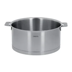 Casserole inox Strate sans manche 16 cm Cristel