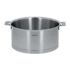 Casserole inox Strate sans manche 14 cm Cristel