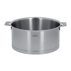 Casserole inox Strate sans manche 12 cm Cristel