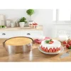 Cercle à gâteau extensible en inox 15,5 à 30 cm Mathon