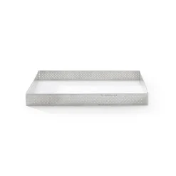 Cercle à tarte carré perforé 20 cm De Buyer