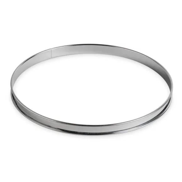 Cercle à tarte inox 28 cm Gobel