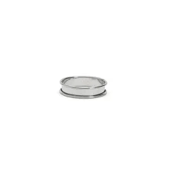 Cercle à tartelette inox perforé 8 cm De Buyer