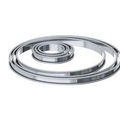 Cercle à tartelette inox perforé 6 cm De Buyer