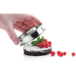 Cercle à tartelette rond en inox 10 cm Lacor