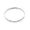 Cercle à tarte perforé en inox rond 24 cm Mathon