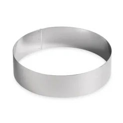 Cercle à vacherin inox 24 cm Gobel