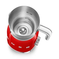 Chocolatière et mousseur de lait 500 W MFF11RDEU rouge Smeg