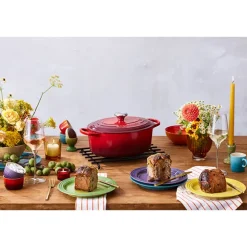 Cocotte fonte ovale cerise 29 cm Le Creuset