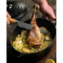 Cocotte fonte ovale 27 cm noir Le Creuset