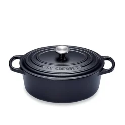 Cocotte fonte ovale 29 cm noir Le Creuset