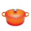 Cocotte fonte rond 26 cm volcanique Le Creuset