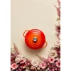 Cocotte fonte rond 20 cm volcanique Le Creuset