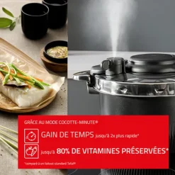 Cocotte-Minute® Clipso Tempo 3-en-1 6L Seb
