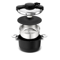 Cocotte-Minute® Clipso Tempo 3-en-1 6L Seb