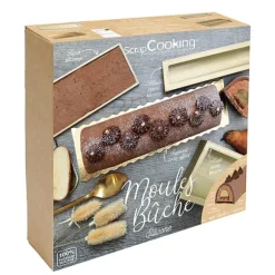 Coffret bûches 3 moules Scrapcooking