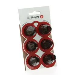 Coffret Cannelé 6 douilles assorties De Buyer