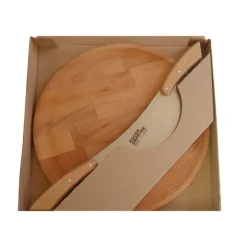 Coffret couteau Pizza Rocket et planche à pizza 33 cm Roger Orfèvre