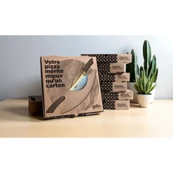 Coffret couteau Pizza Rocket et planche à pizza 33 cm Roger Orfèvre
