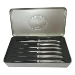 Coffret 6 couteaux à steak Laguiole inox Jean Dubost