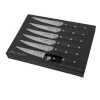 Coffret 6 couteaux à steak Massif lame inox micro dentée Jean Dubost