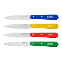 Coffret de 4 couteaux d’office N°112, 4 couleurs Classiques Opinel