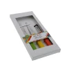 Coffret de 2 couteaux office et 1 éplucheur en bois de hêtre Tradition Colors Jean Dubost