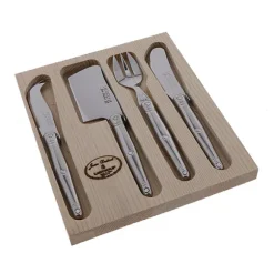 Coffret dégustation fromage 4 pièces Inox Laguiole Jean Dubost