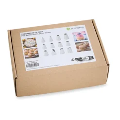Coffret 12 douilles inox Mathon