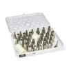 Coffret 35 douilles à pâtisserie inox De Buyer