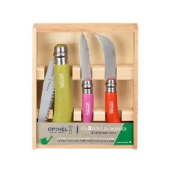 Coffret Les 3 outils du jardinier Opinel