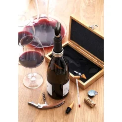 Coffret sommelier bambou 5 pièces Pradel Excellence