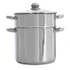 Couscoussier en inox 24 cm 9 L Baumalu