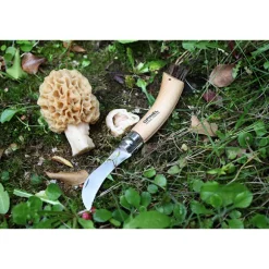 Couteau à champignons pliant N°08 lame inox 8 cm Opinel