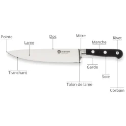 Couteau chef Les Spécialistes 20 cm Mathon
