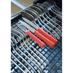 Couteau Cranté N°313 Essentiels+ Rouge 10 cm inox Opinel