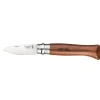 Couteau à huîtres et coquillages pliant N°9 lame inox 6,5 cm Opinel
