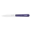 Couteau office N°112 lame lisse inox 10 cm violet Opinel